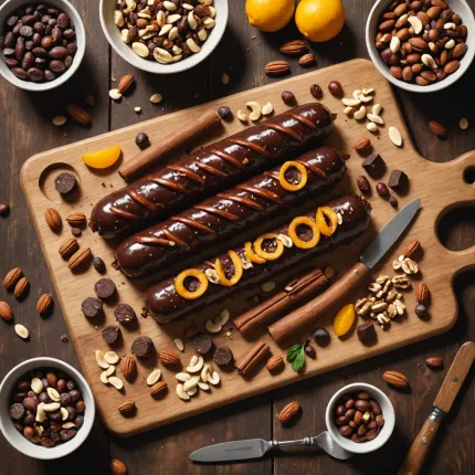 Шоколадная колбаска: маленькое удовольствие с большим вкусом